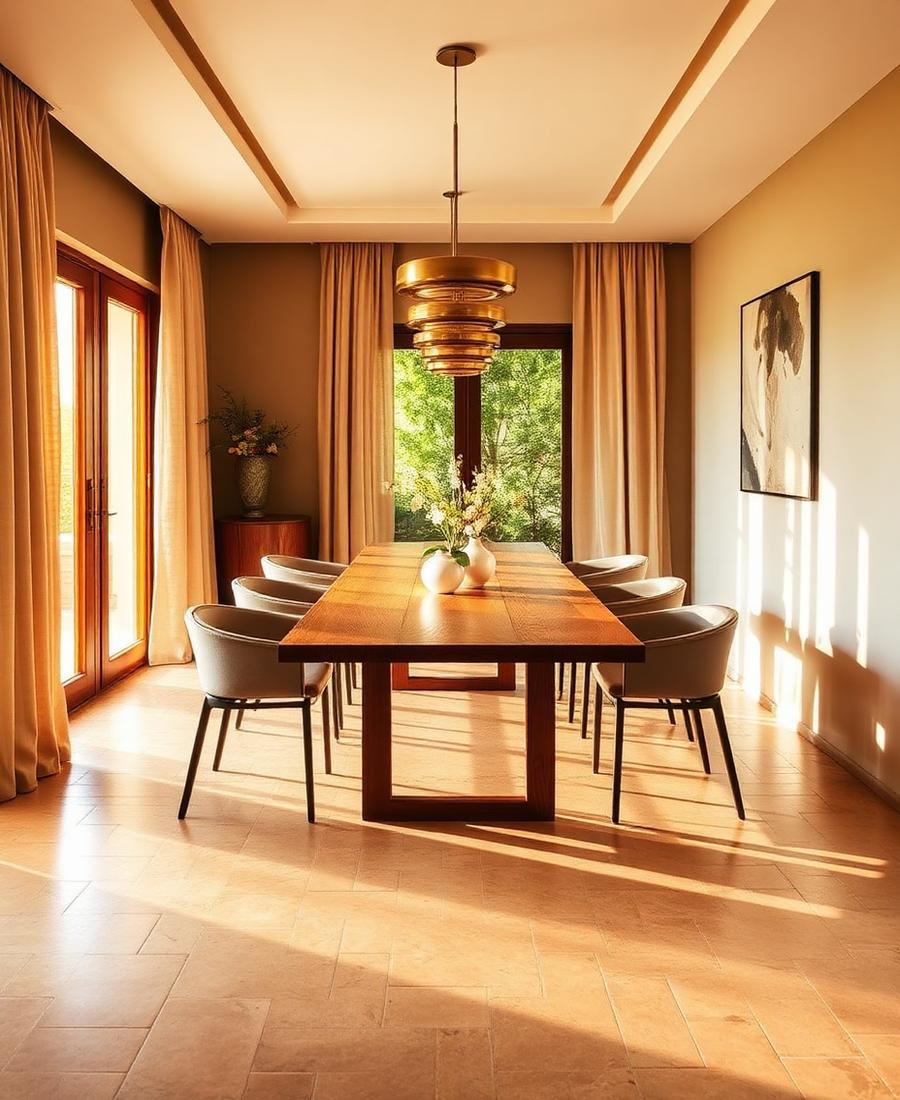 Custom dining room in a Hyderabad residence