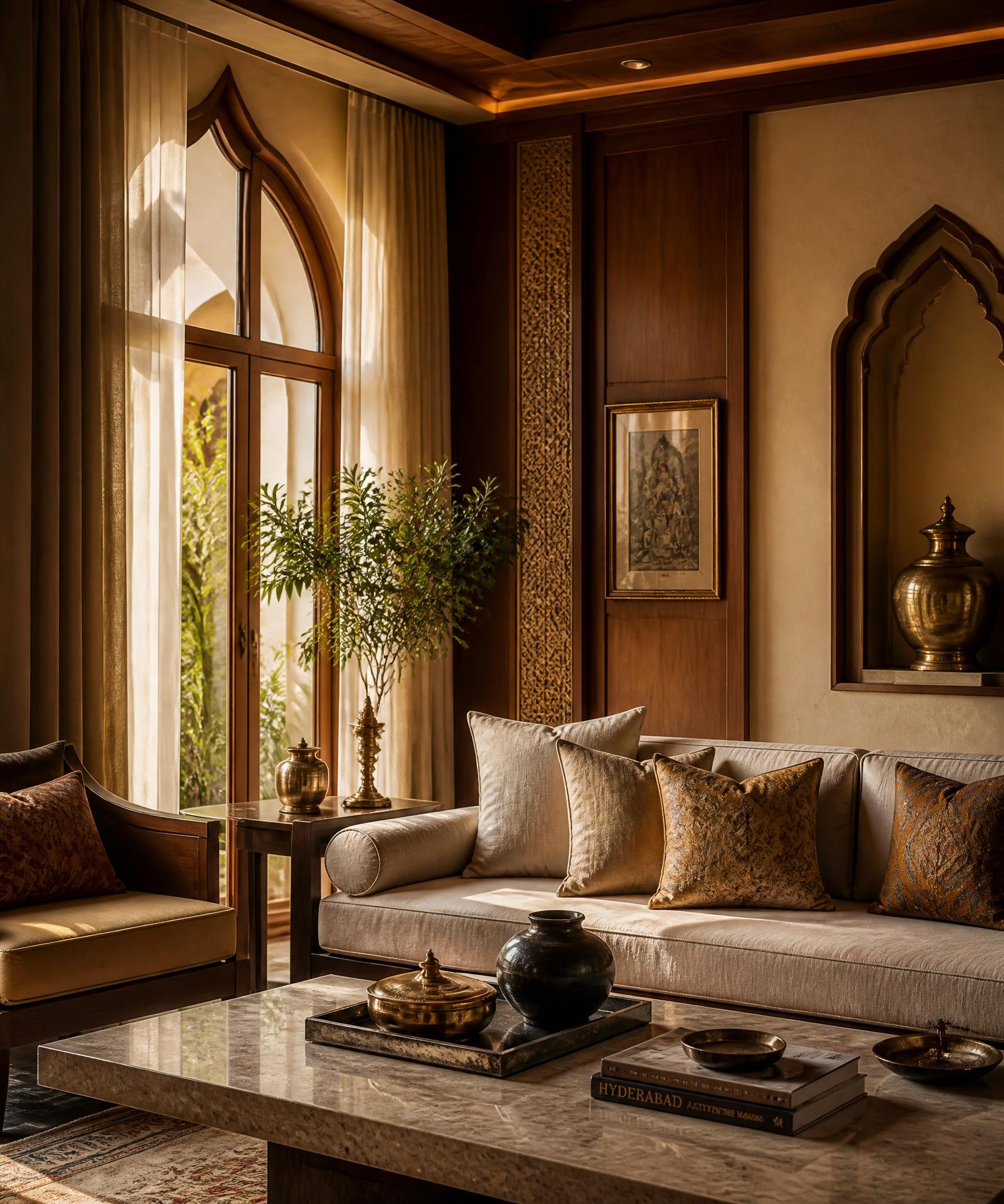 Luxury Hyderabad villa interior